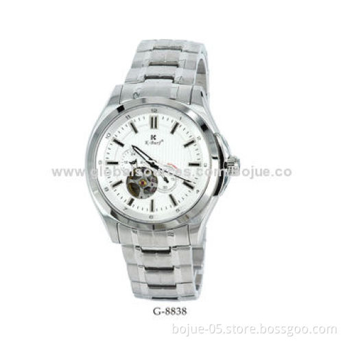 Stainless steel luxury watch for men
